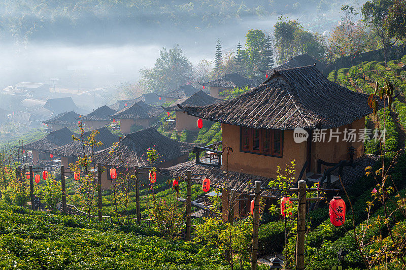 泰国Mae Hong Son省Ban Rak Thai